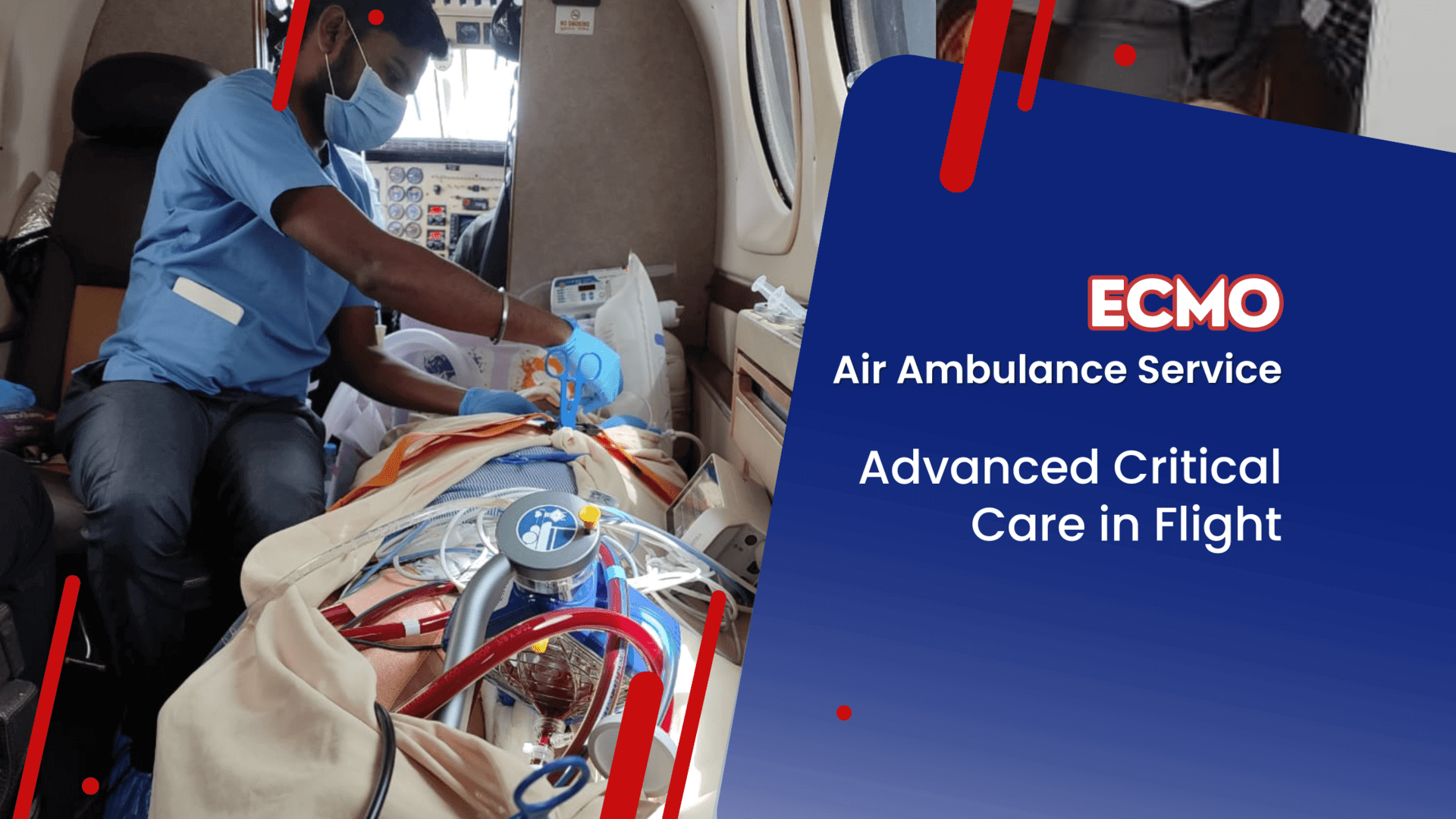 ECMO Air Ambulance Service Advanced Critical Care In Flight Air 