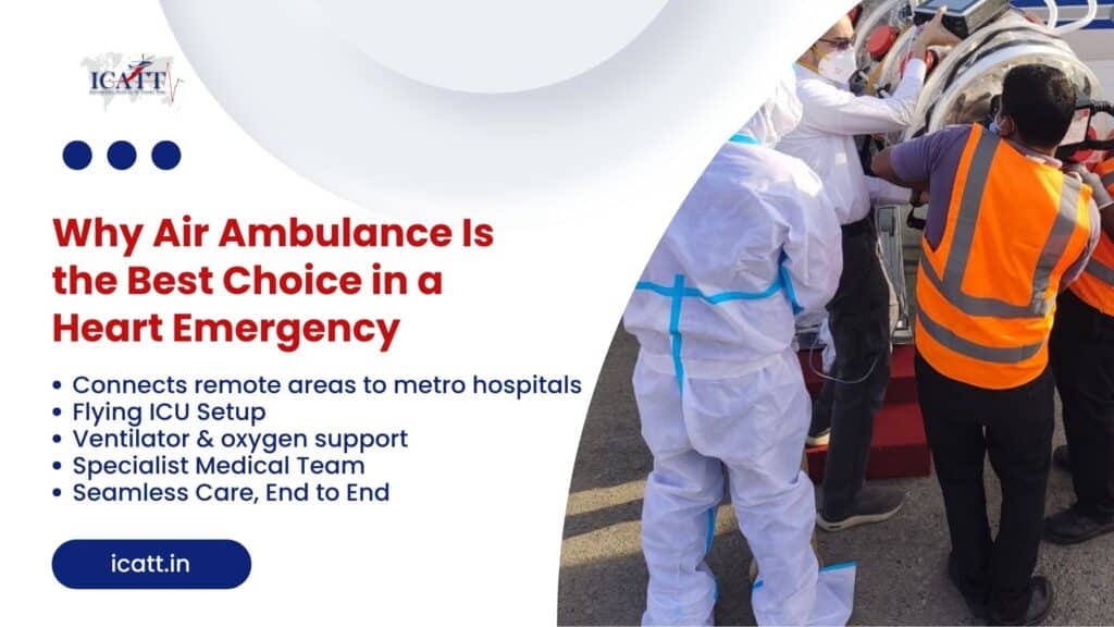 Why Air Ambulance Is the Best Choice in a Heart Emergency
