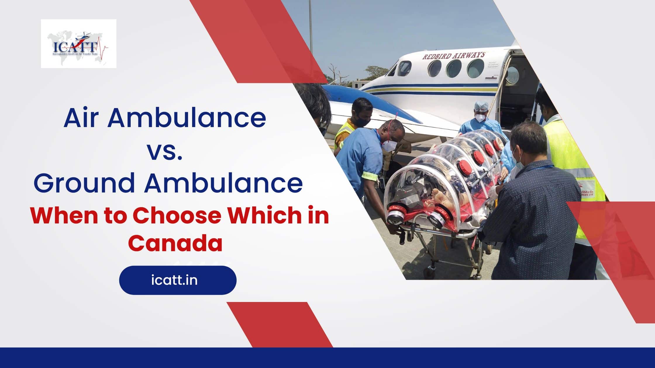 Air Ambulance vs. Ground Ambulance When to Choose Which in Canada