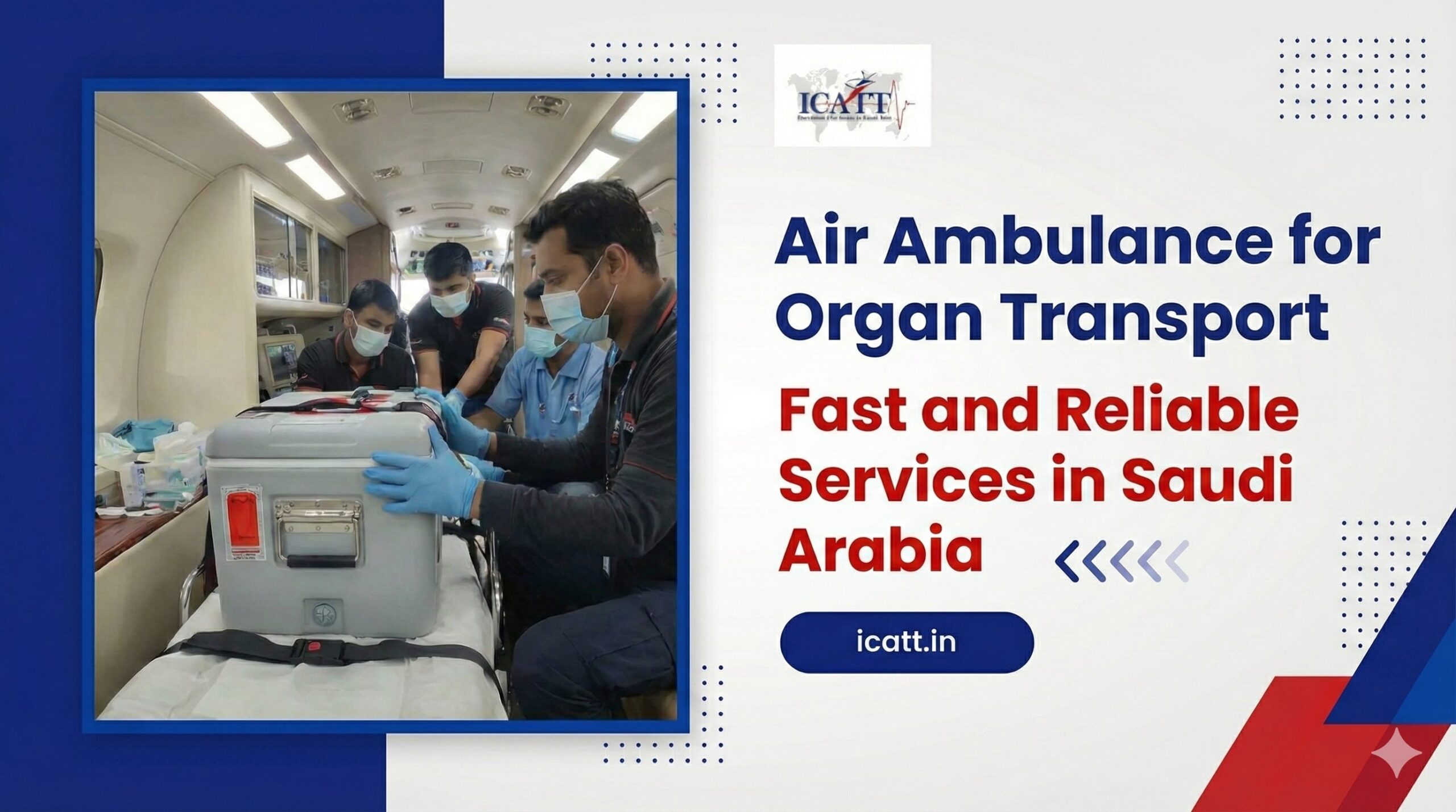 Air Ambulance for Organ Transport Fast and Reliable Services in Saudi Arabia